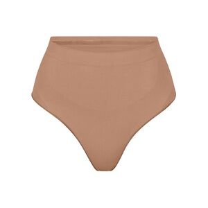 SKIMS SEAMLESS SCULPT MID WAIST THONG NWOT - SIENNA